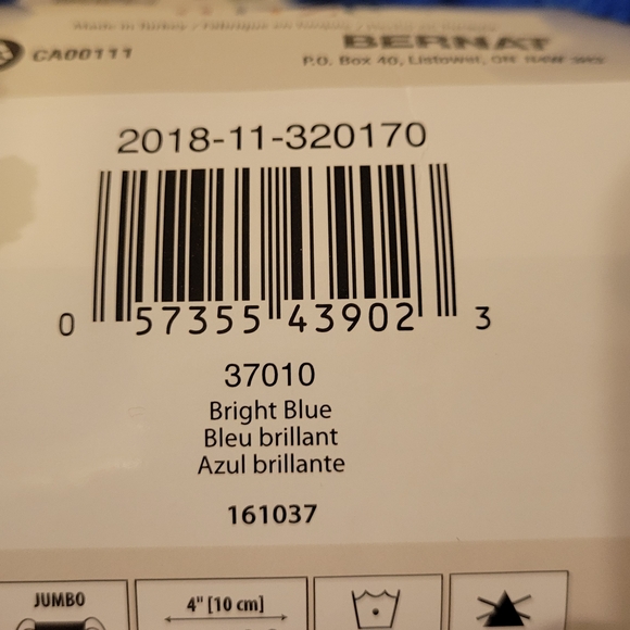 Bernat Blanket EZ Yarn - Blue Collection, Lot Of 7 - Picture 2 of 4